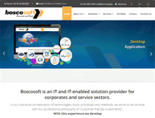 Tablet Screenshot of boscosofttech.com
